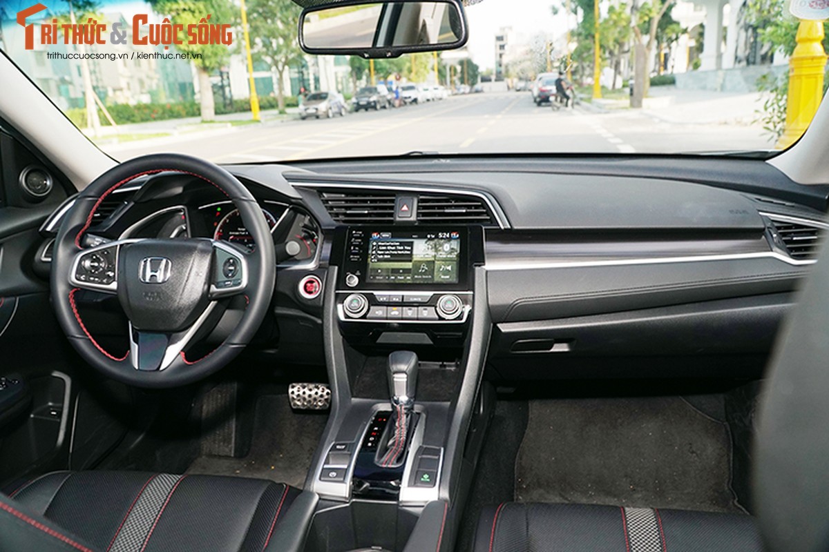 Trai nghiem Honda Civic RS moi tu 929 trieu tai Viet Nam-Hinh-7