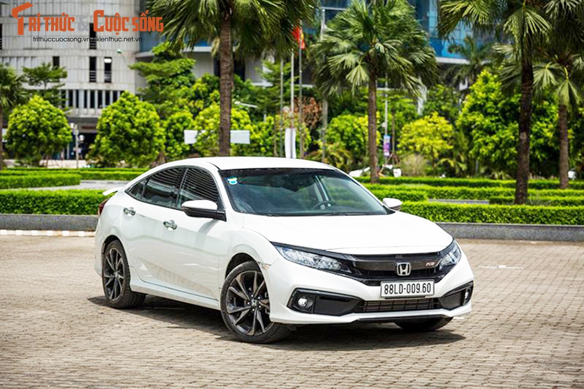 Trai nghiem Honda Civic RS moi tu 929 trieu tai Viet Nam