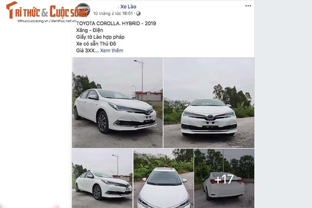 Sao Toyota Corolla Hybrid 2019 moi chi 300 trieu o Viet Nam?-Hinh-2