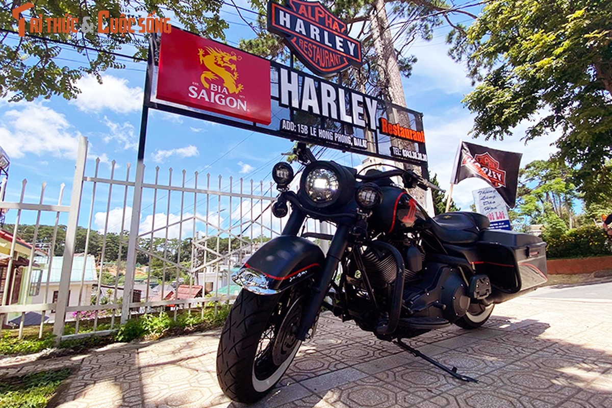 Restaurant & Harley Da Lat, diem hen cho dan choi moto 