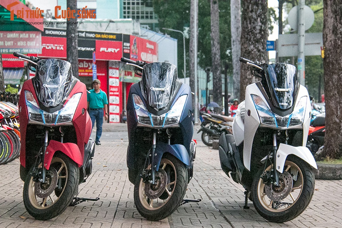 Yamaha Lexi S gia re, doi thu Honda PCX ve Viet Nam