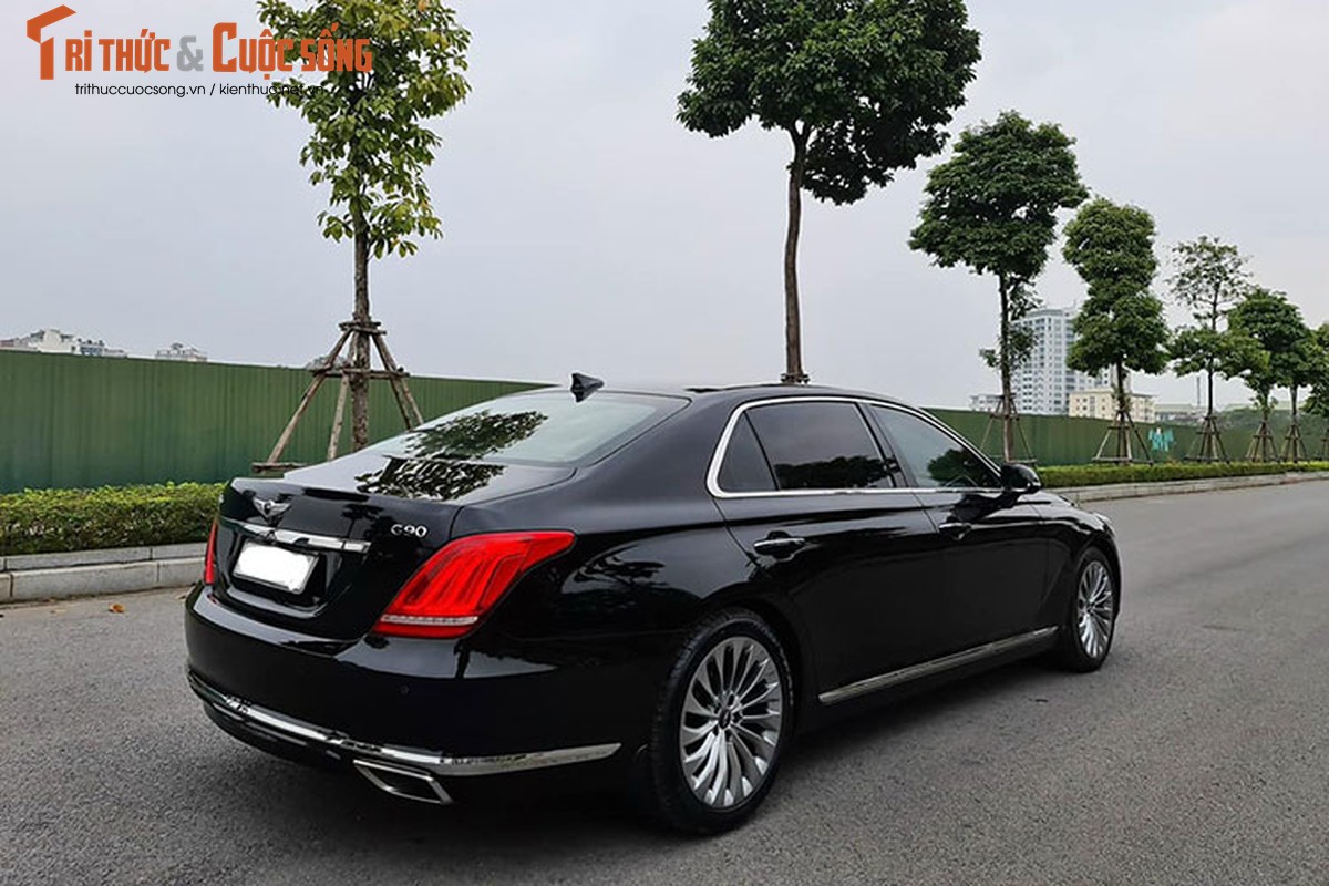 Can canh xe sang Genesis G90 2017, hon 1,9 ty o Ha Noi-Hinh-4