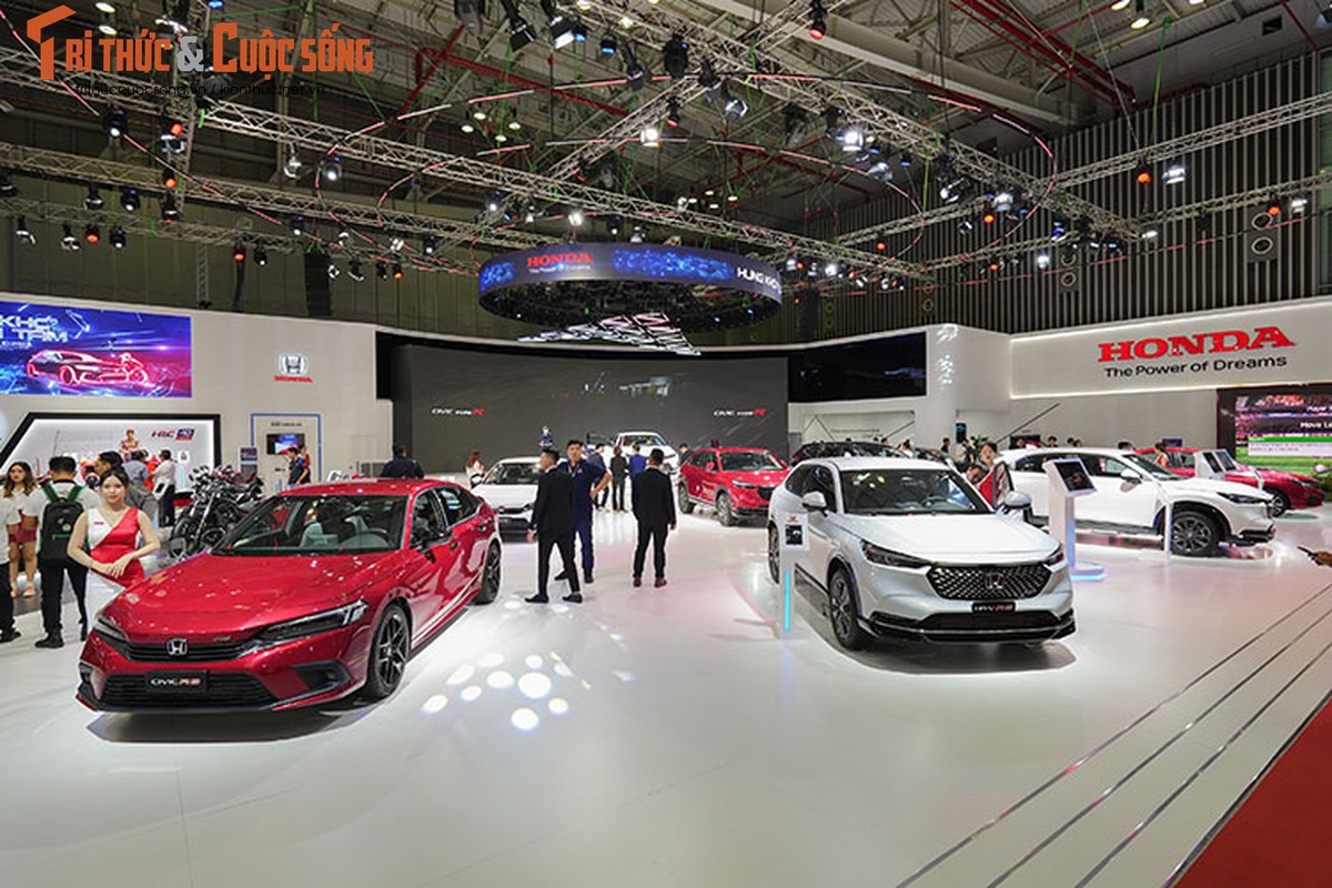 Civic Type R tien ty - la diem nhan Honda Viet Nam tai VMS 2022
