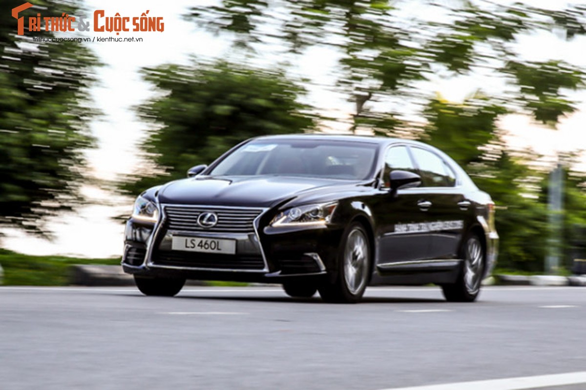 View - 	Lexus LS460L gắn biển 22A-222.22 khủng nhất Tuyên Quang hơn 5 tỷ