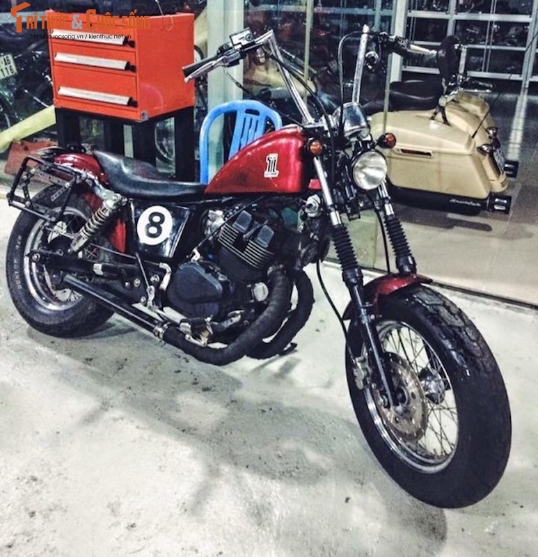 Honda CB250 Nighthawk do bobber cuc “chat” cua biker Viet-Hinh-3