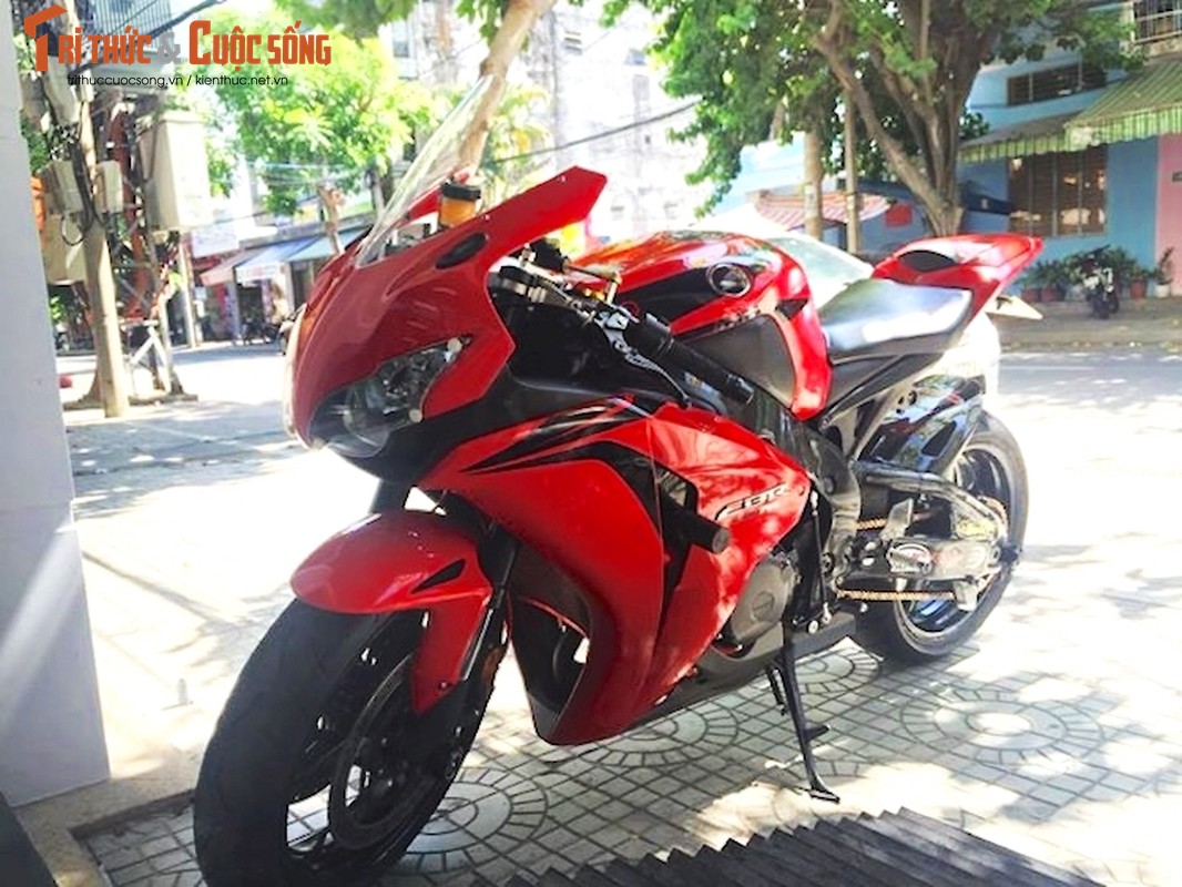 Sieu moto Honda CBR1000RR do “khung” tai Da Nang