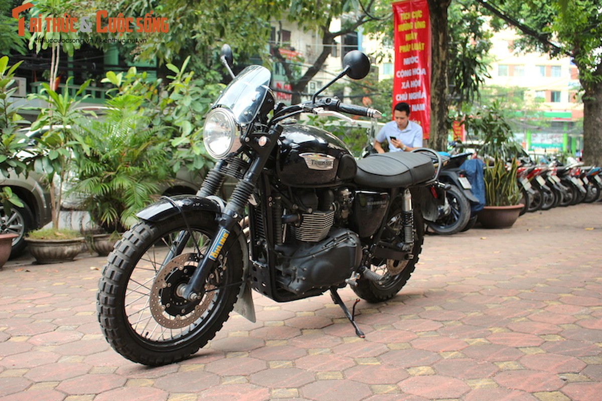 Triumph Bonneville do do choi 