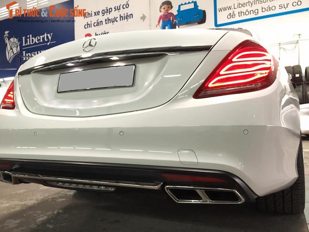 Tho Viet “lot xac” Mercedes S500L thanh S65 tri gia 12 ty-Hinh-6