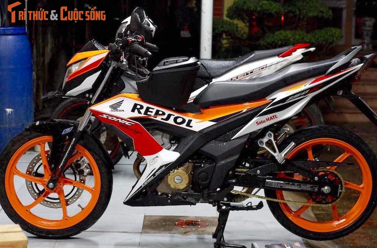 Honda Sonic 150R do “dan chan” doc nhat Viet Nam-Hinh-2