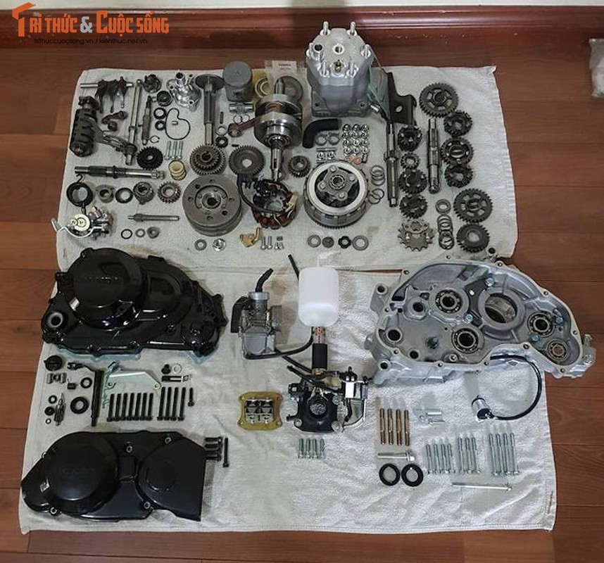 Moto Honda LS125R “dap thung” gia 230 trieu tai HN-Hinh-13