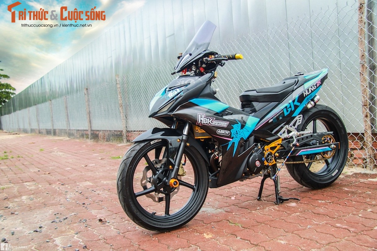 Dan choi Viet chi 200 trieu do kieng Yamaha Exciter 150