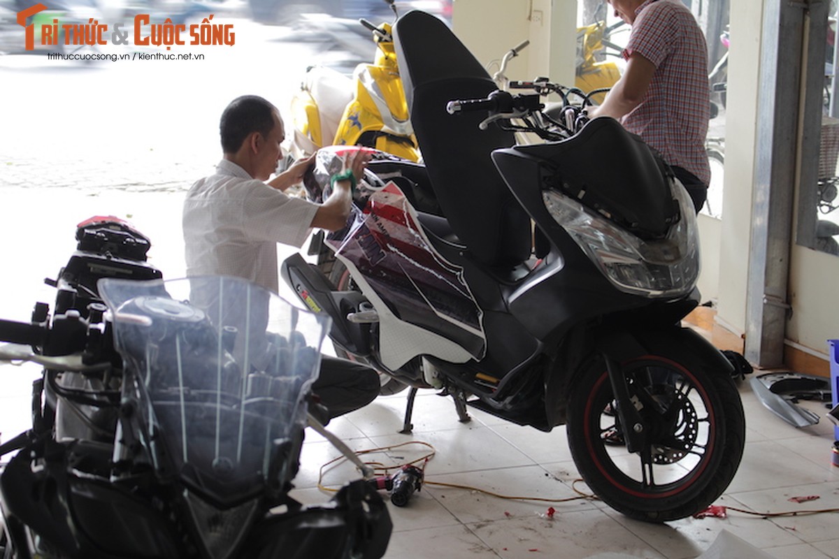 Honda PCX 2016 phong cach 