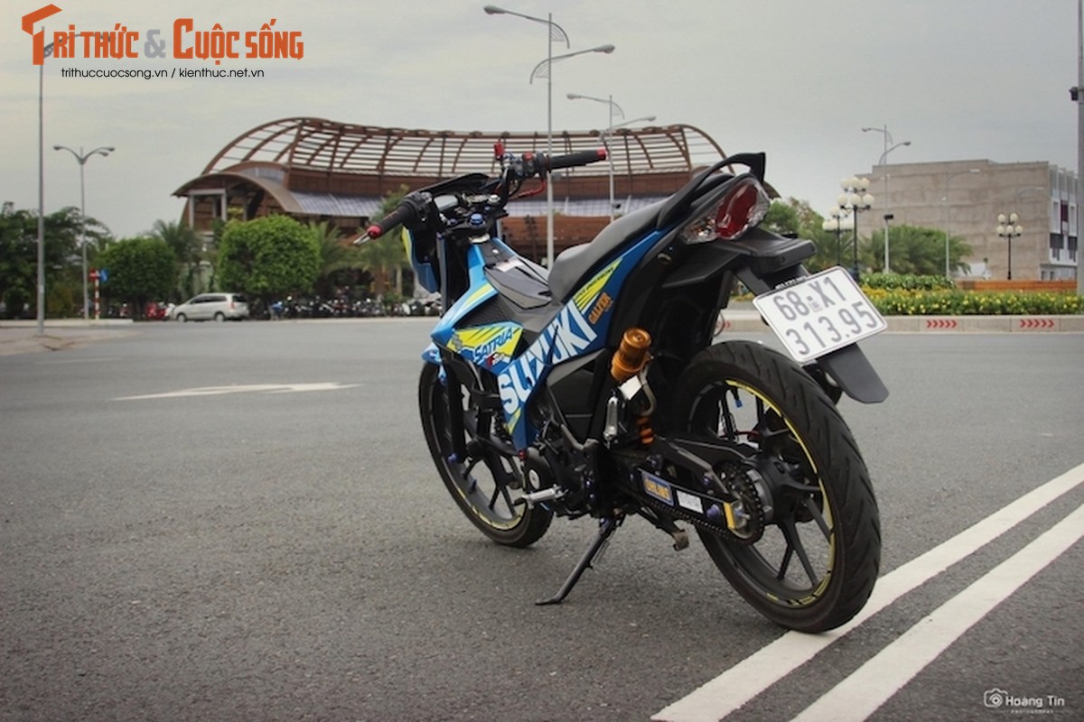 Suzuki Satria F150 FI do do choi “hang hieu” tai Viet Nam-Hinh-9