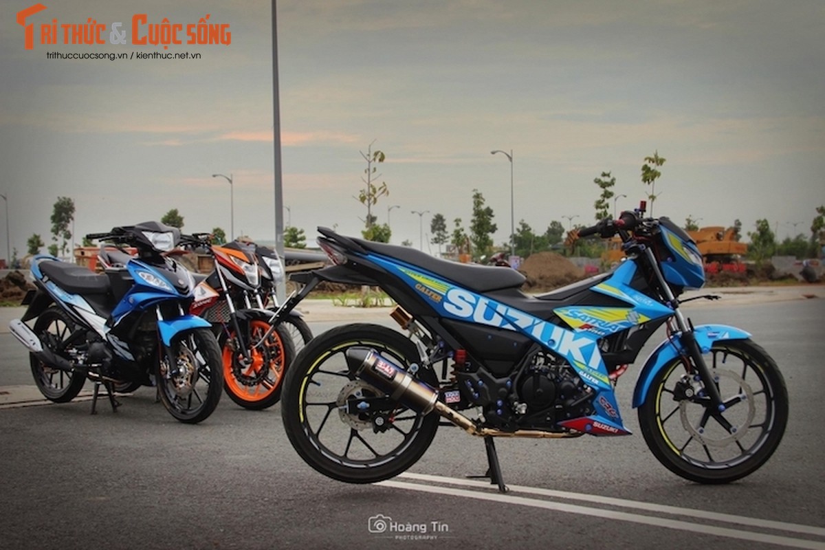 Suzuki Satria F150 FI do do choi “hang hieu” tai Viet Nam