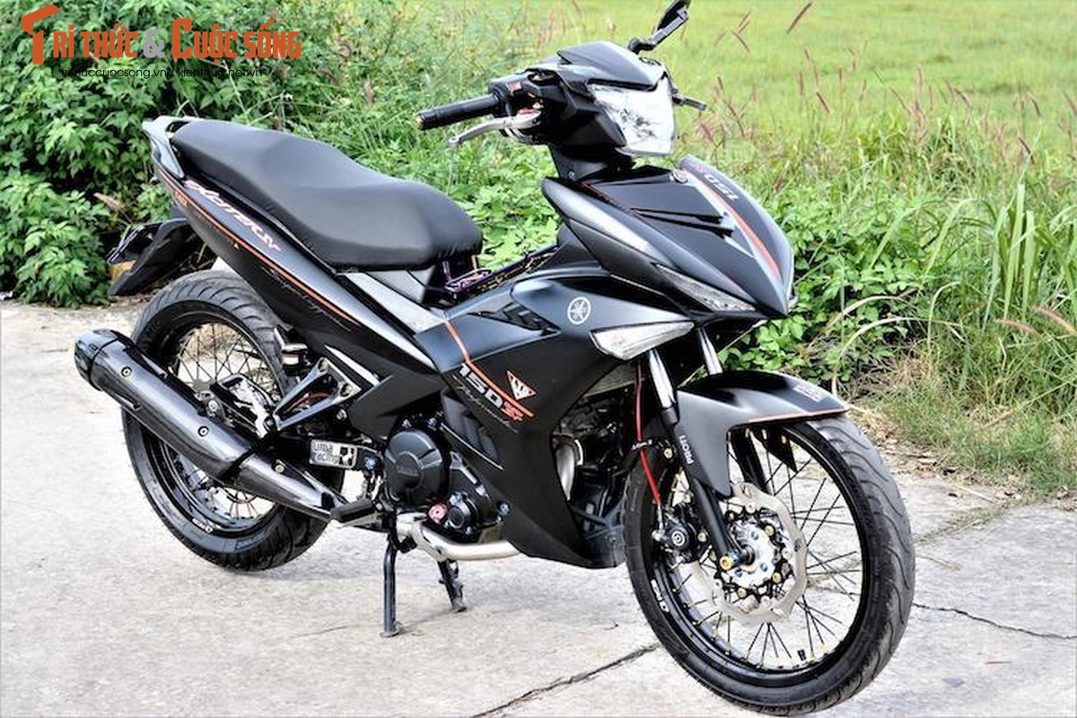 Yamaha Exciter 150 Matte Black do kieng “sieu ngau“