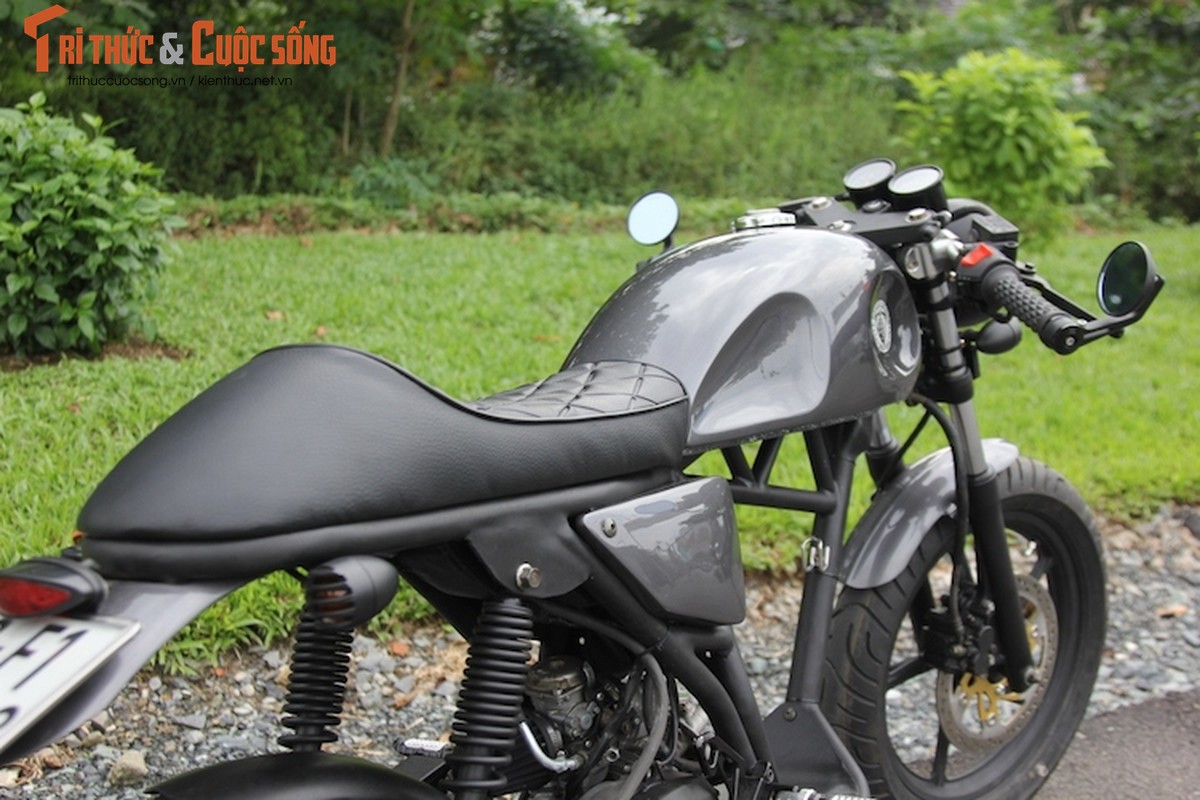 Yamaha Nouvo “lot xac” cafe racer kich doc tai Sai Gon-Hinh-8