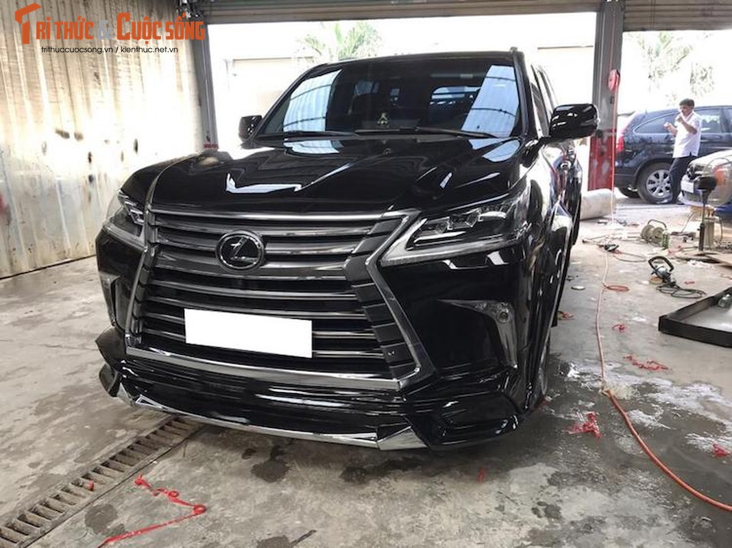 Tho Viet do SUV Lexus LX570 cuc ngau voi bodykit thua-Hinh-3