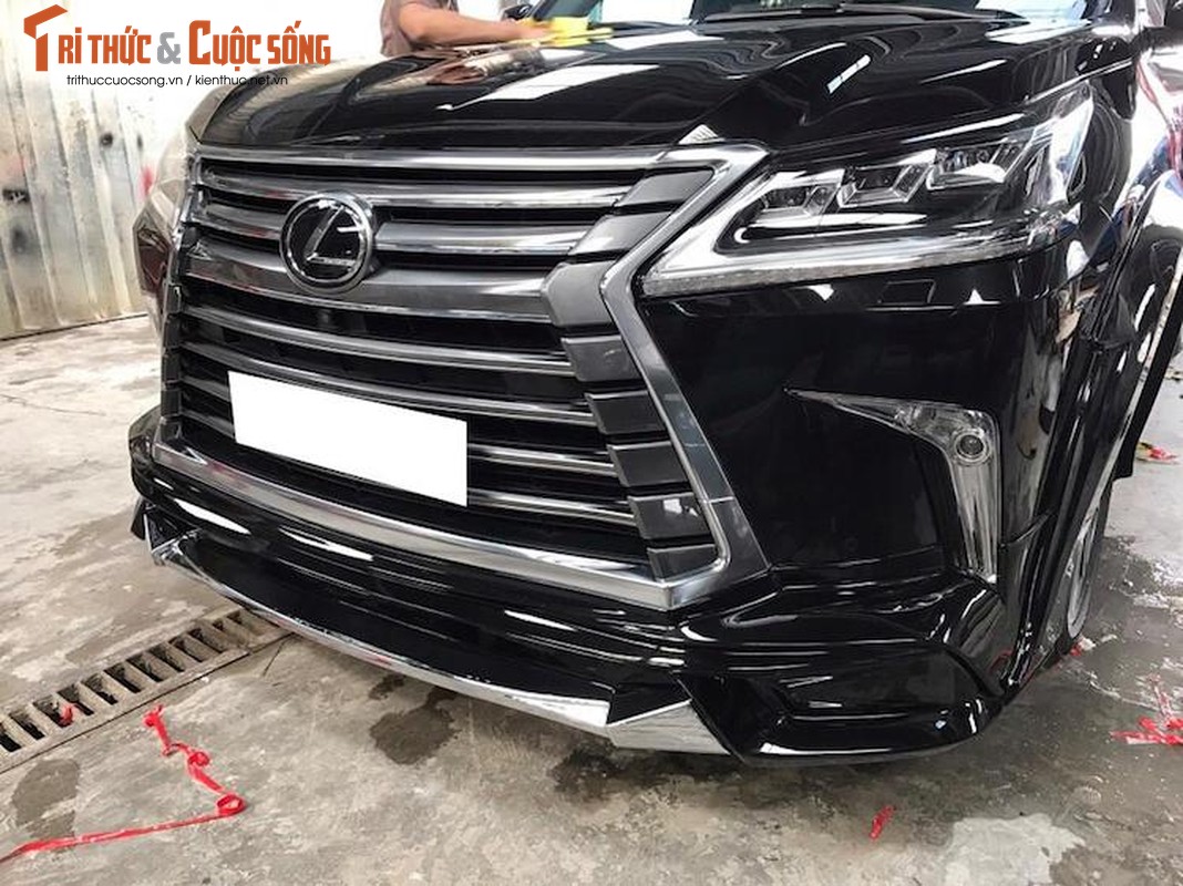 Tho Viet do SUV Lexus LX570 cuc ngau voi bodykit thua-Hinh-4