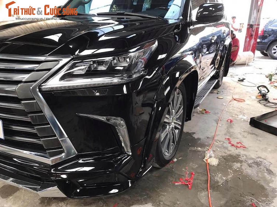 Tho Viet do SUV Lexus LX570 cuc ngau voi bodykit thua-Hinh-7