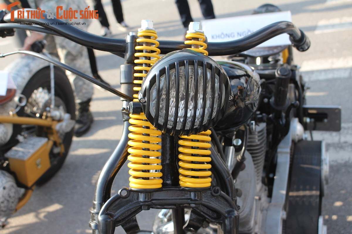 Harley-Davidson do bobber hardtail “doc nhat” Viet Nam-Hinh-3