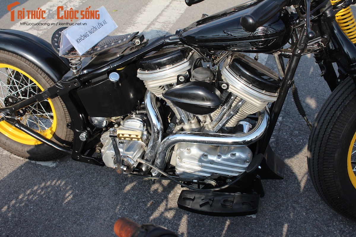 Harley-Davidson do bobber hardtail “doc nhat” Viet Nam-Hinh-7