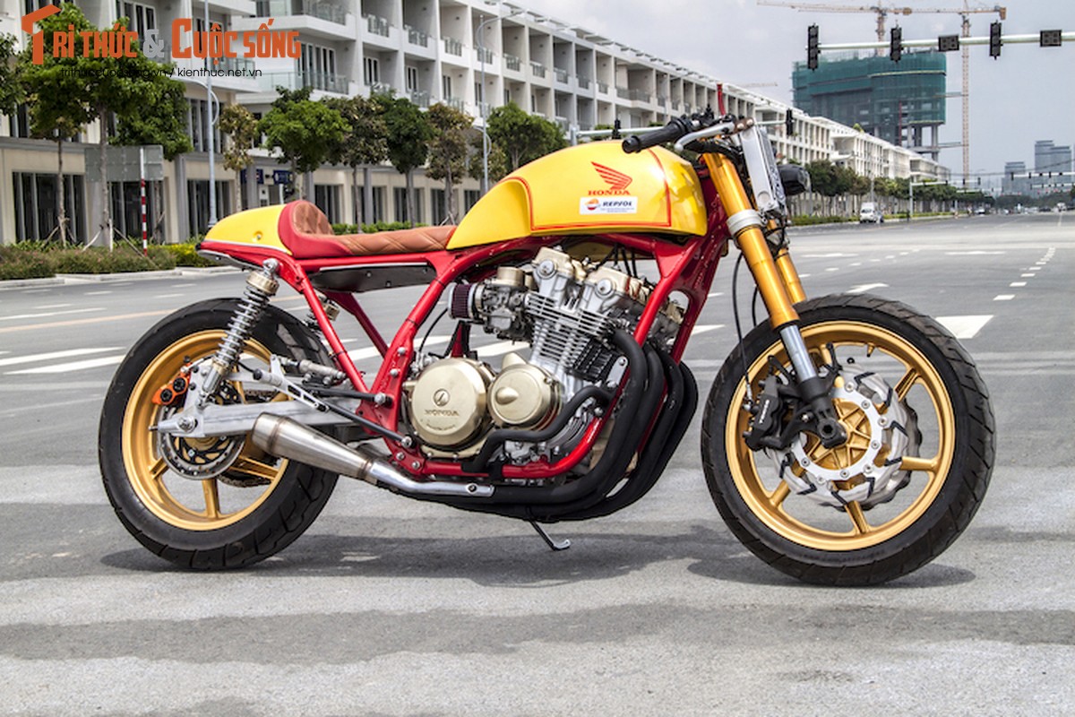 Sieu pham Honda CB750 cafe racer cua tho Sai Gon-Hinh-2