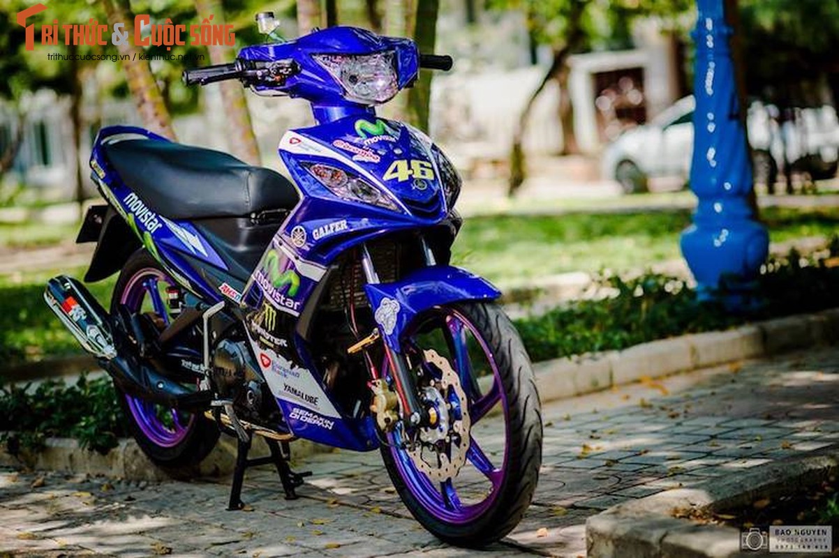 Yamaha Exciter 135 do “full bai” Movistar tai Nha Trang