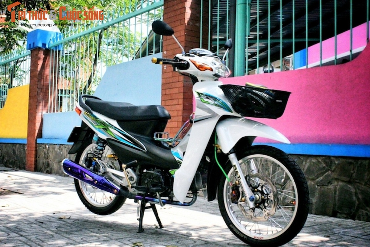 Honda Wave Alpha do kieng dep mat tai Sai Gon