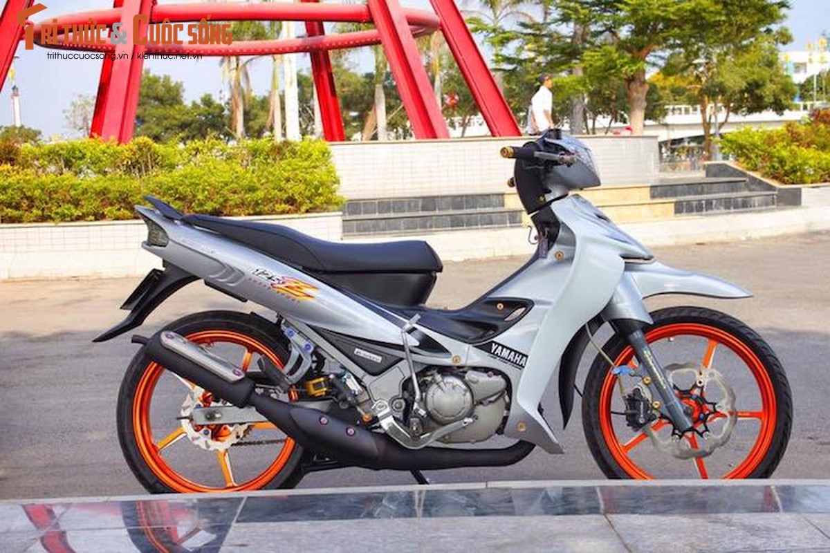 “Xe no 2 ky” Yamaha Z125 do kieng cuc chat tai An Giang-Hinh-2