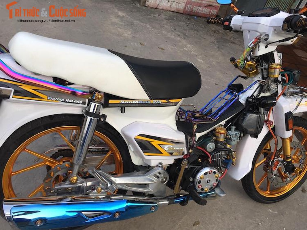 Honda Dream II bien &quot;ngu quy 8” loe loet nhat Vinh Bac Bo-Hinh-7