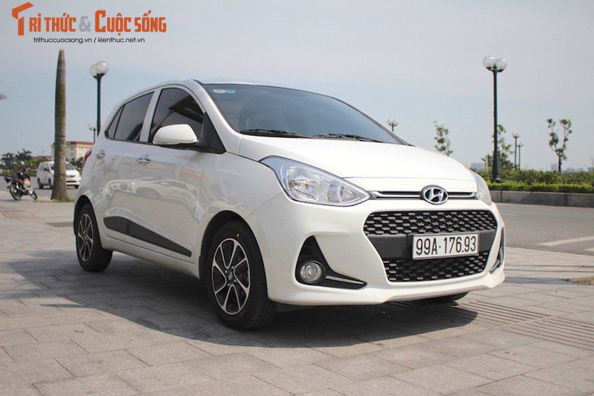 Hyundai i10 cao cap 2017 gia 455 trieu tai Viet Nam