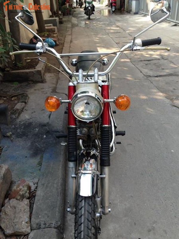 &quot;Thuoc doc” Honda CL125 doi 1968 con zin tai Ha Noi-Hinh-2