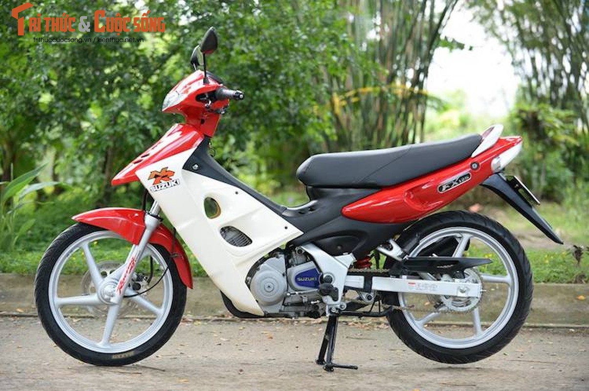 Soi &quot;xe no&quot; huyen thoai Suzuki FX125 tai Viet Nam