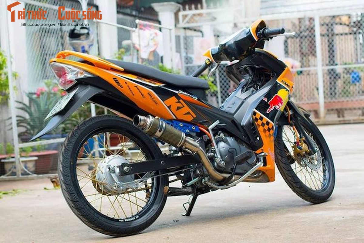 Yamaha Exciter 135 do &quot;noi cong khung&quot; phong cach KTM-Hinh-9