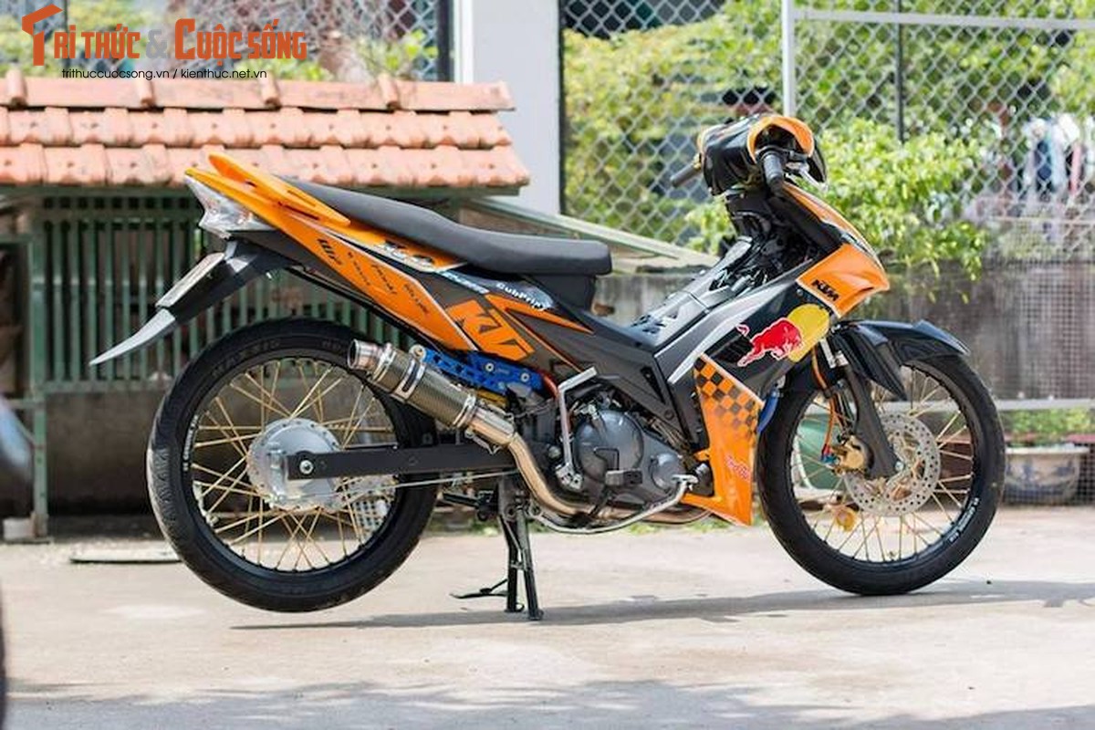 Yamaha Exciter 135 do &quot;noi cong khung&quot; phong cach KTM