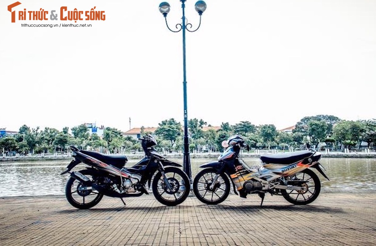 &quot;Soi&quot; xe may Yamaha 125ZR gia hon 300 trieu tai An Giang-Hinh-10