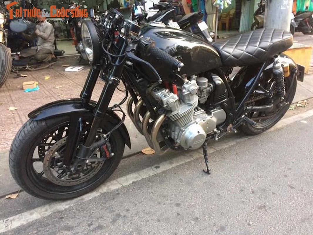 Dan choi Sai Gon do Honda CB750 thanh “sieu xe no”