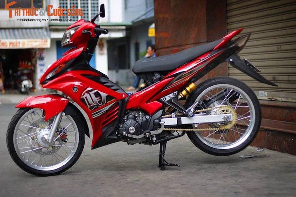 Yamaha Exciter 135 do kieng “long lanh” cua biker Viet-Hinh-8