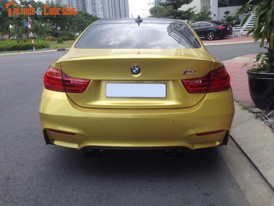 &quot;Soi&quot; BMW M4 tien ty, mau doc do mam khung tai Sai Gon-Hinh-6