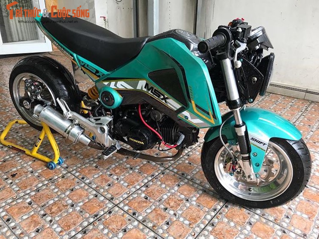 Dan choi Dong Nai do Honda MSX125 phong cach My