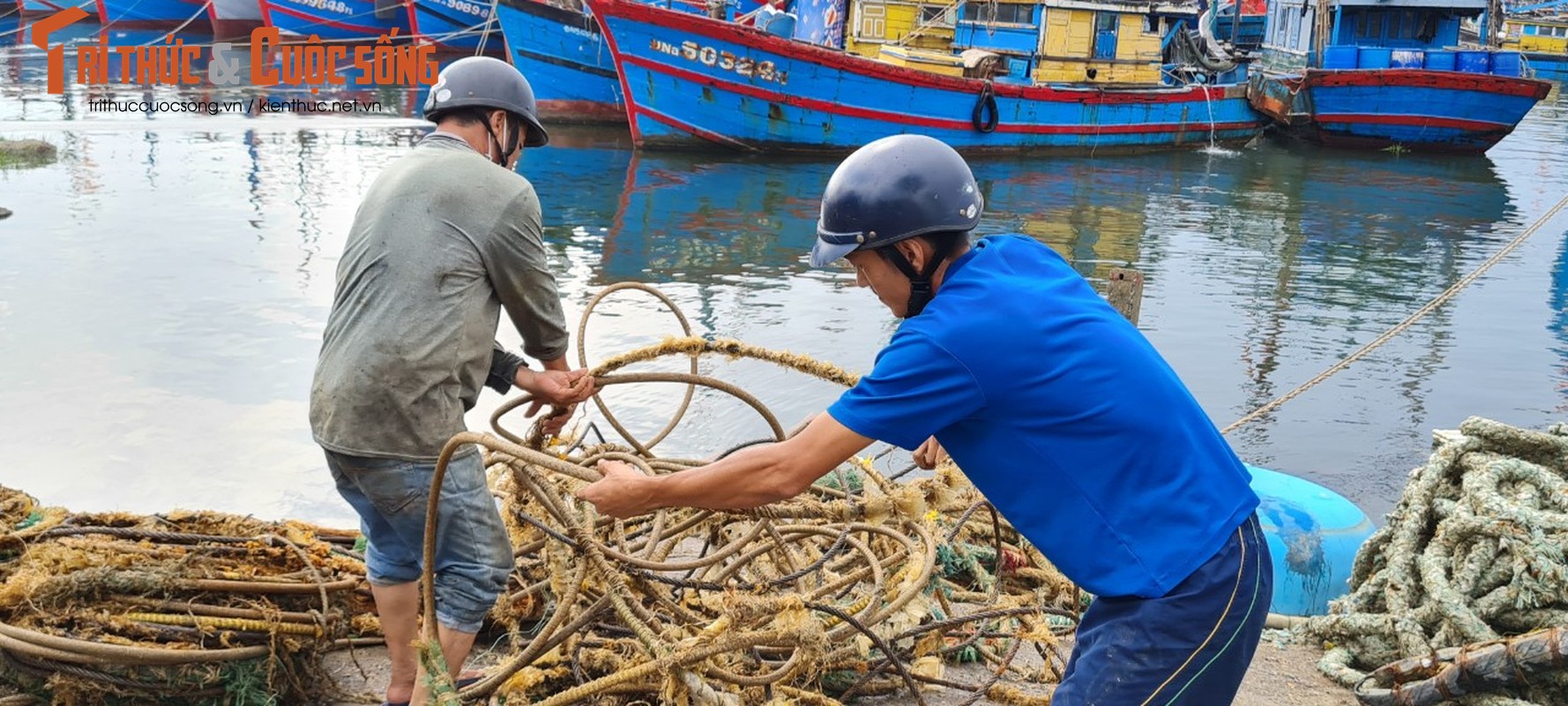 Da Nang: Au thuyen Tho Quang truoc gio sieu bao Noru do bo-Hinh-5