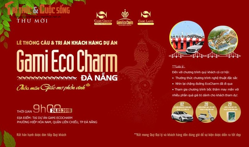 Le thong cau va Tri an khach hang du an Gami Ecocharm – Thoa man giac mo phon vinh