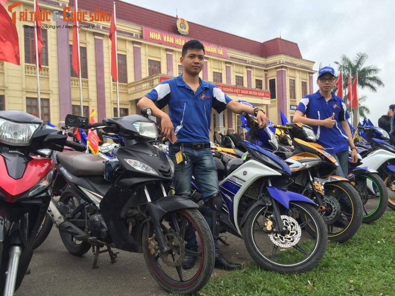 Hang tram “xe no” Yamaha Exciter rong ran tai Hai Duong-Hinh-4