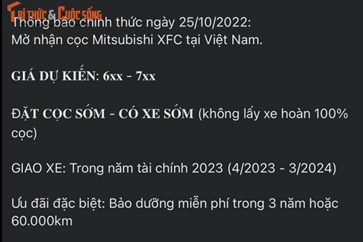 Mitsubishi XFC tu hon 600 trieu tai dai ly cho khach hang dat coc-Hinh-10