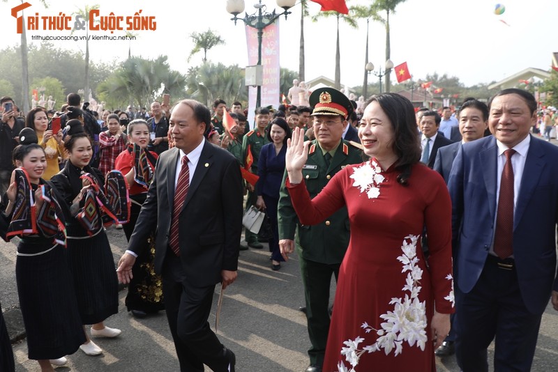 Quyen Chu tich nuoc Vo Thi Anh Xuan du “Ngay hoi Sac xuan tren moi mien To quoc“-Hinh-2