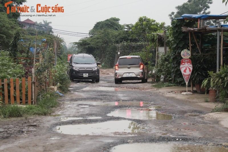 Ha Noi: Can canh con duong cu mua la ngap-Hinh-11