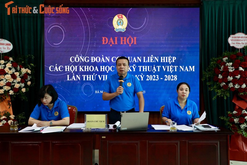 Dai hoi Cong doan Co quan Lien hiep cac Hoi Khoa hoc va Ky thuat Viet Nam lan thu VII