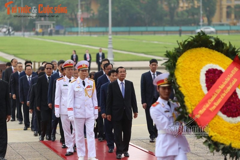 Hinh anh Thu tuong don Thu tuong Campuchia Hun Sen-Hinh-12