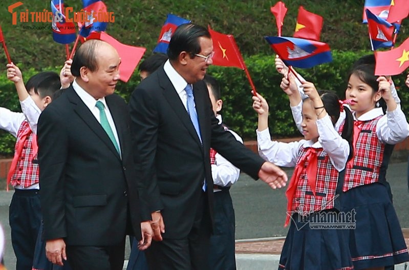 Hinh anh Thu tuong don Thu tuong Campuchia Hun Sen-Hinh-4