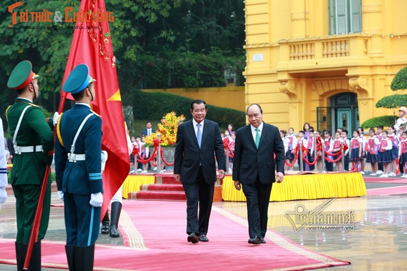 Hinh anh Thu tuong don Thu tuong Campuchia Hun Sen-Hinh-7